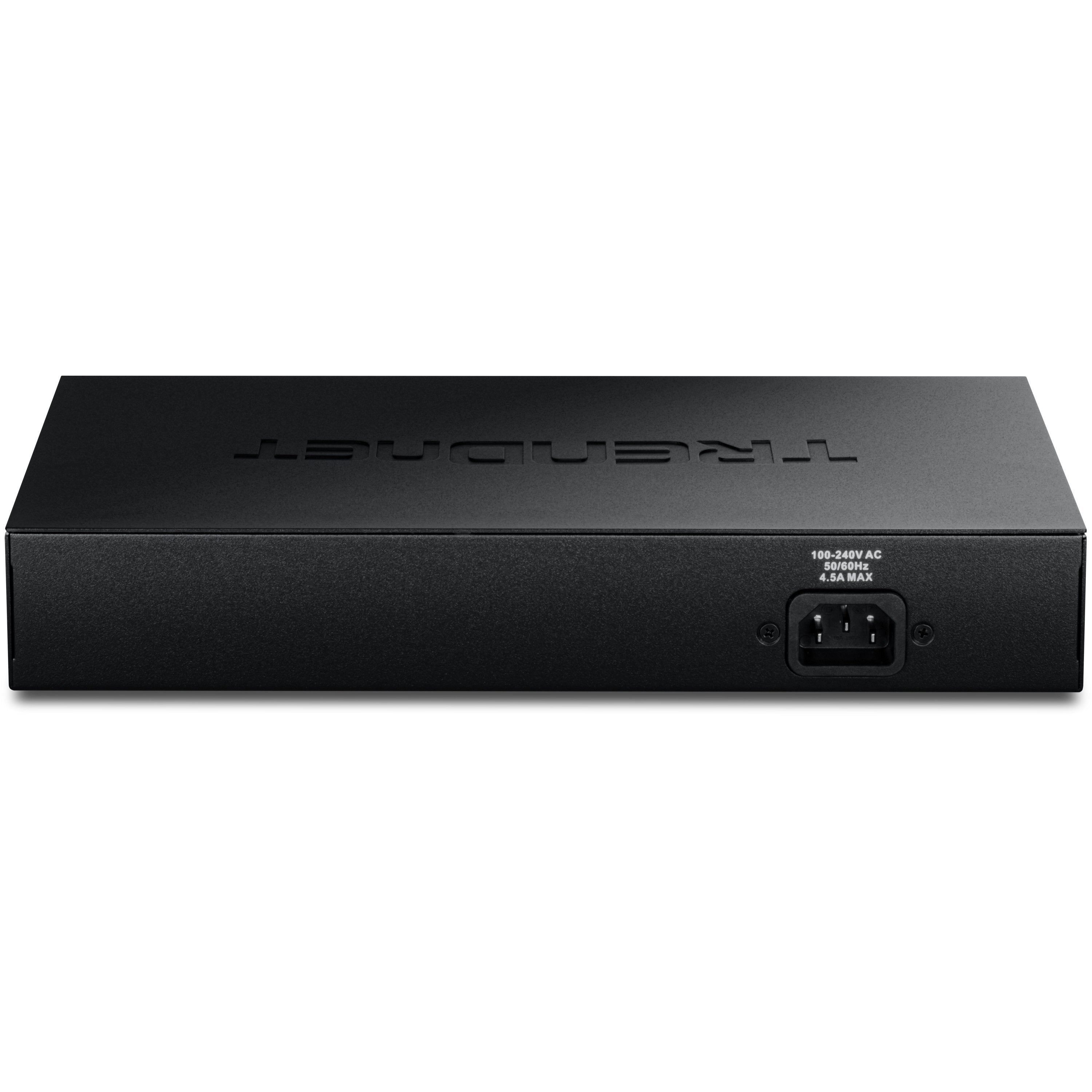 Trendnet Tpe-Bg5062 Switch No Administrado 2.5g Ethernet (100/1000/2500) Energía Sobre Ethernet (Poe) Negro