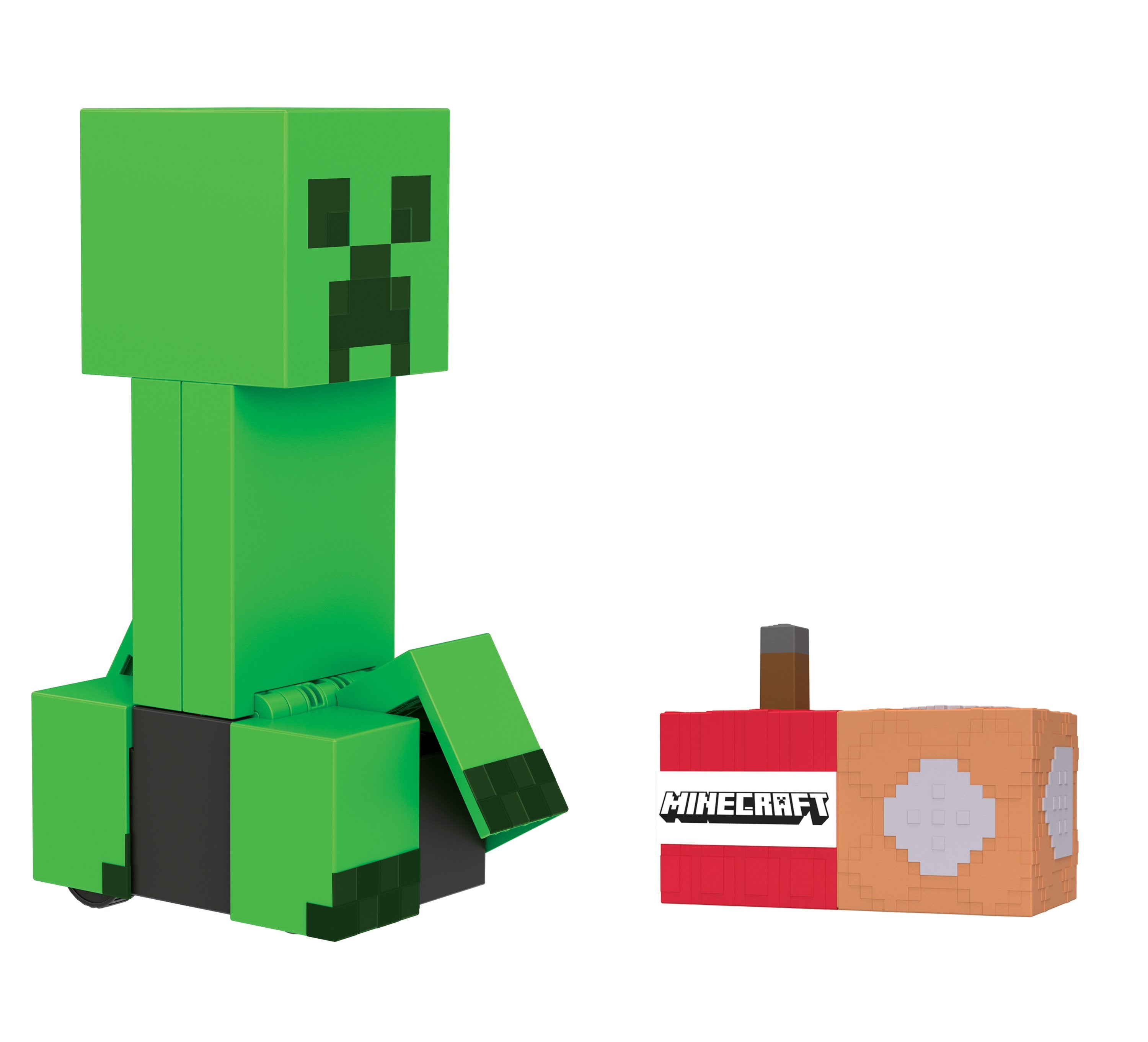 Mattel Minecraft Explosión Control Remoto Creeper Figura De Juguete Hrr48