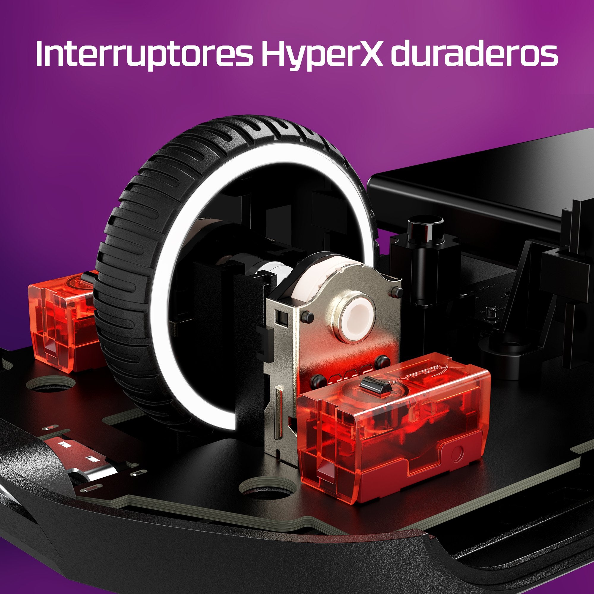 EAN 0196786272554 - HyperX Pulsefire Haste 2 Wireless Black Gaming Mouse ratón Juego Ambidextro RF Wireless + Bluetooth 26000 imagen 4
