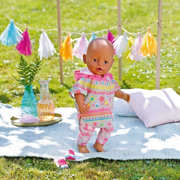 EAN 4001167830161 - BABY born Deluxe Trendy Poncho Juego de ropita para muñeca imagen 2