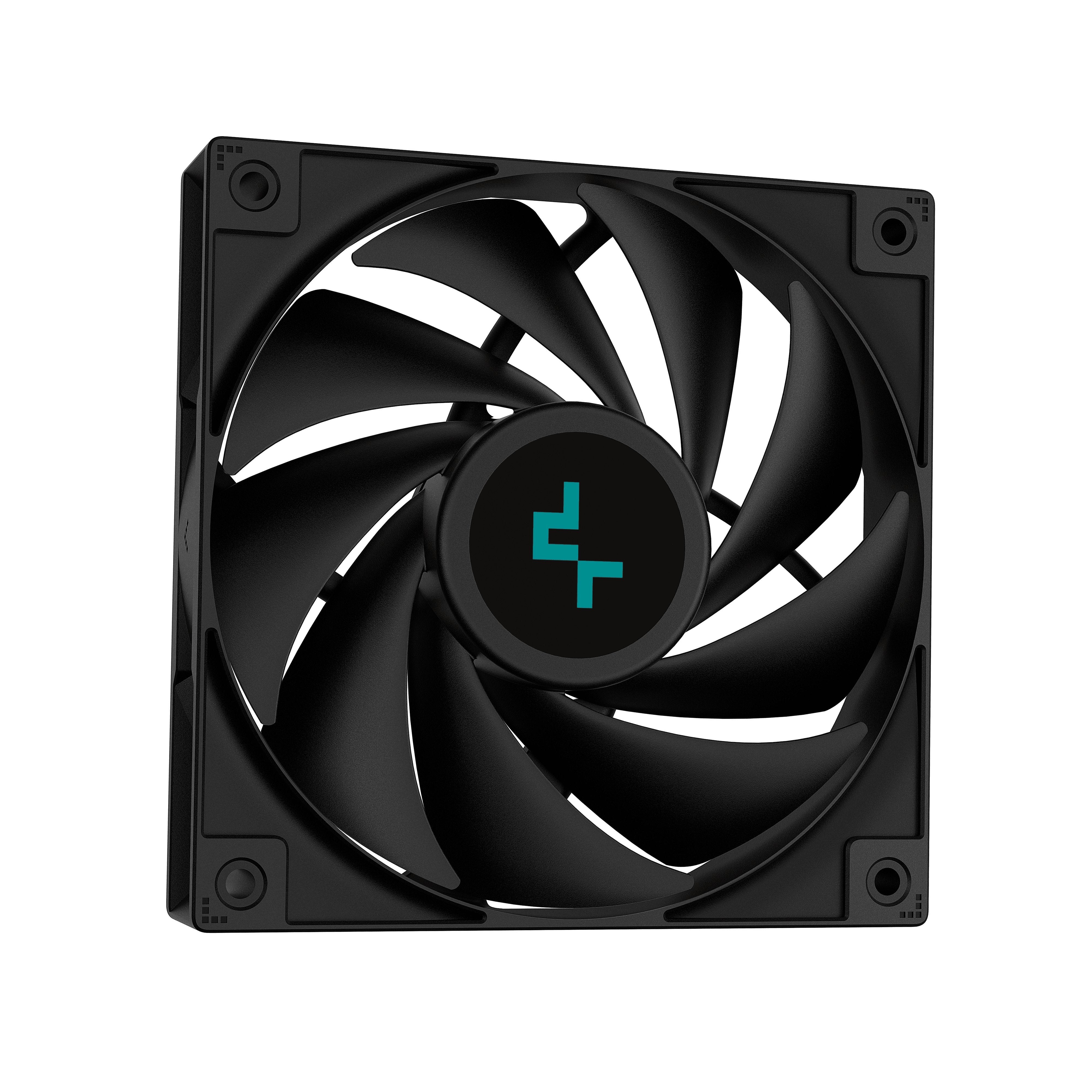 EAN 6933412728412 - DeepCool LS720S Zero Dark Procesador Sistema de refrigeración líquida todo en uno 12 cm Negro 1 pieza(s) imagen 3