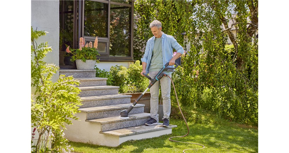 Stem De Extensión Gardena 53 Cm, Para Batería Multicleaner Aquabrush Grey 14845-20