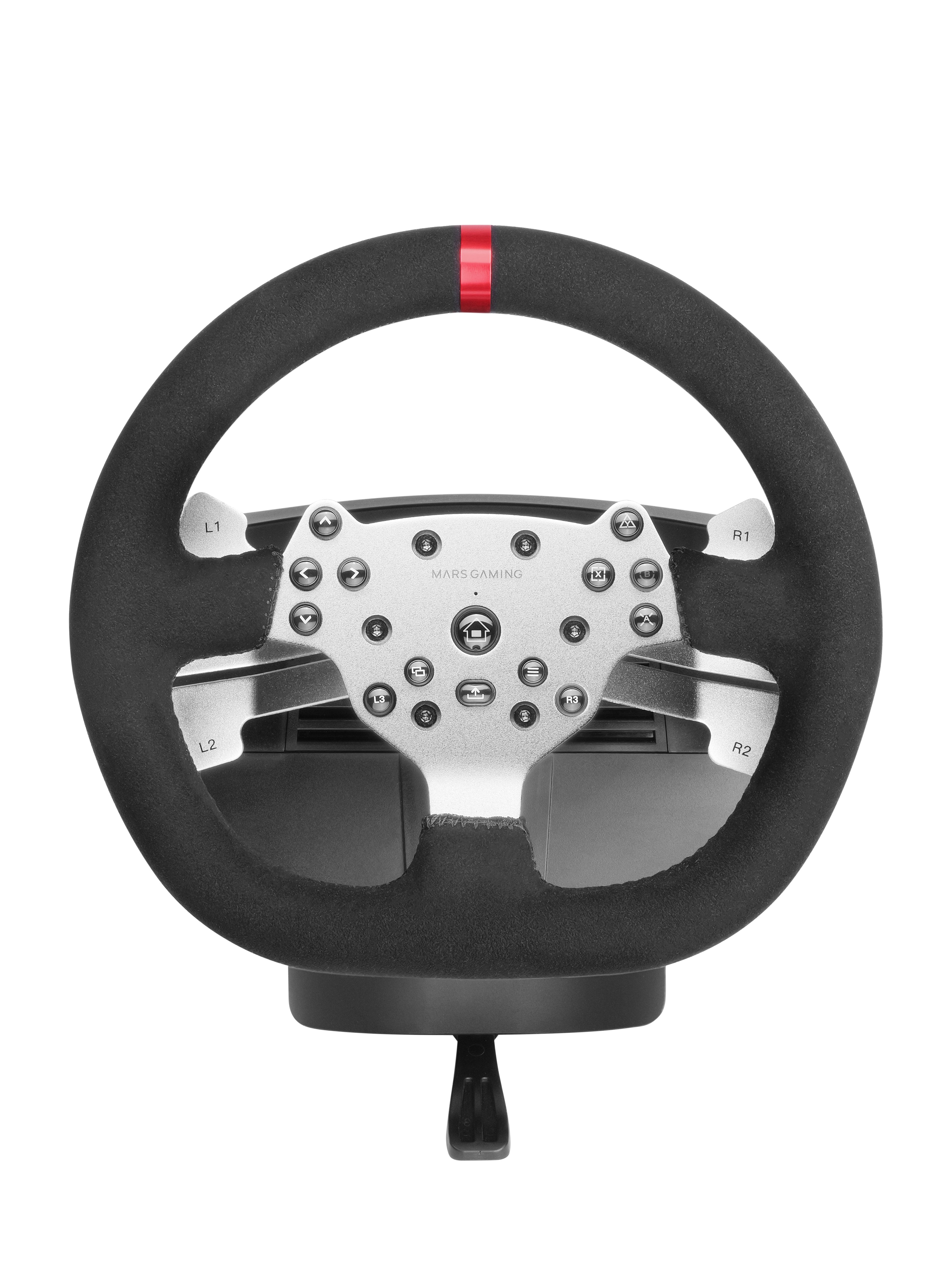 EAN 8435693109655 - Mars Gaming MWHRSX mando y volante Negro Volante + Pedales Analógico/Digital Android, PC, PlayStation 4, imagen 10