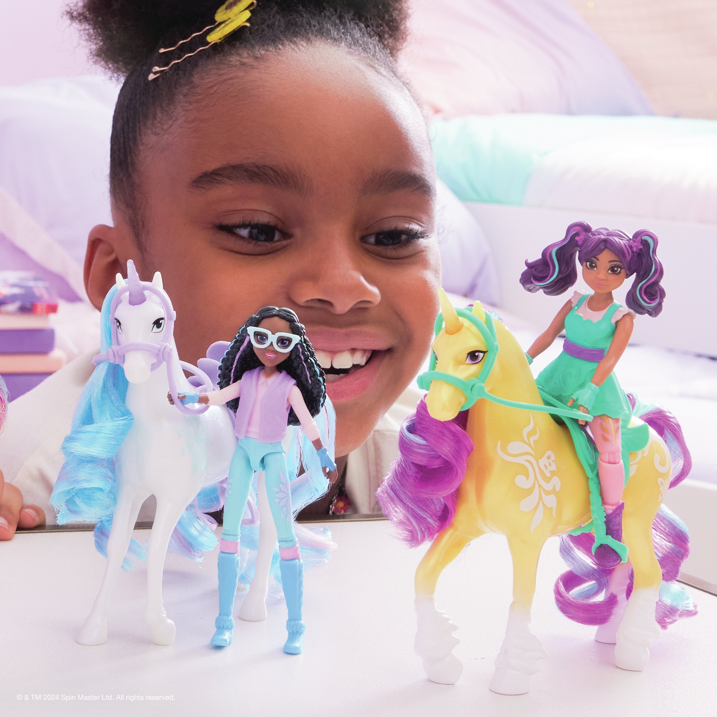 Figura Spin Master Unicorn Academy - Set Glaciar Layla Y Unicornio 6066849