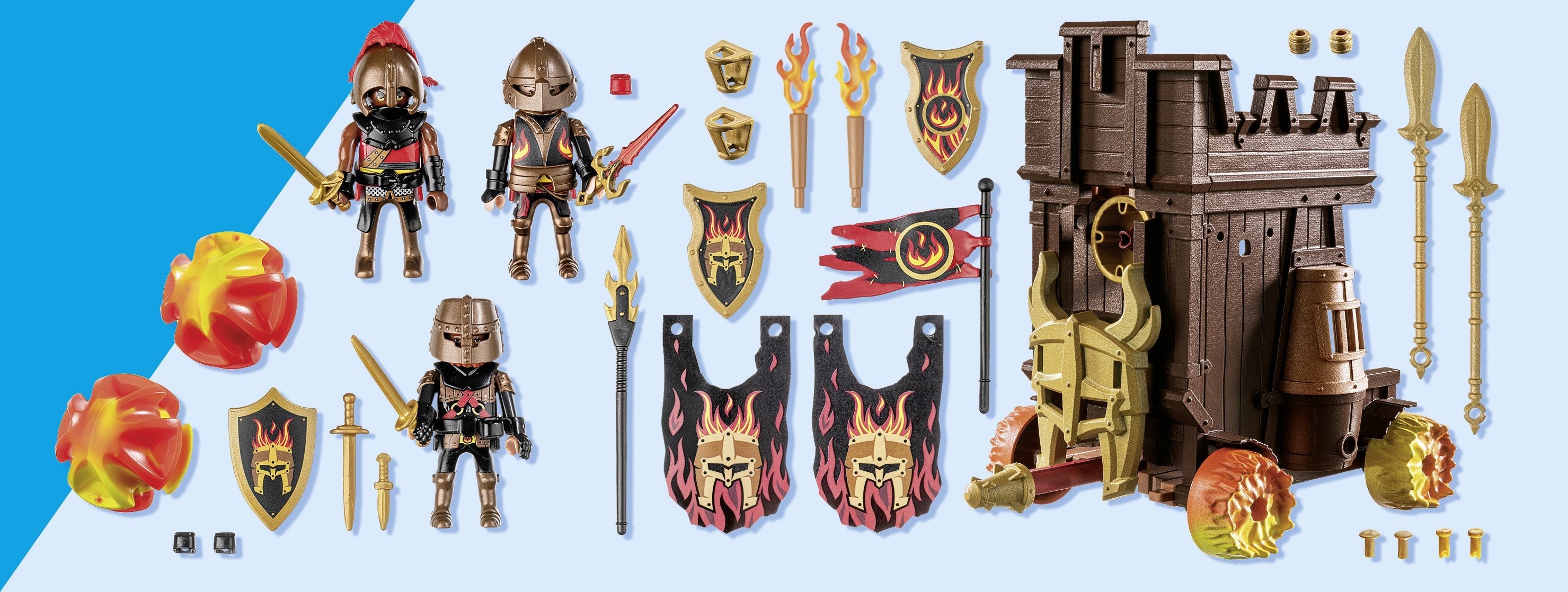 Playmobil 71643 Novelmore Coche De Ataque Con Cañón De Fuego, Juguete De Construcción 71643