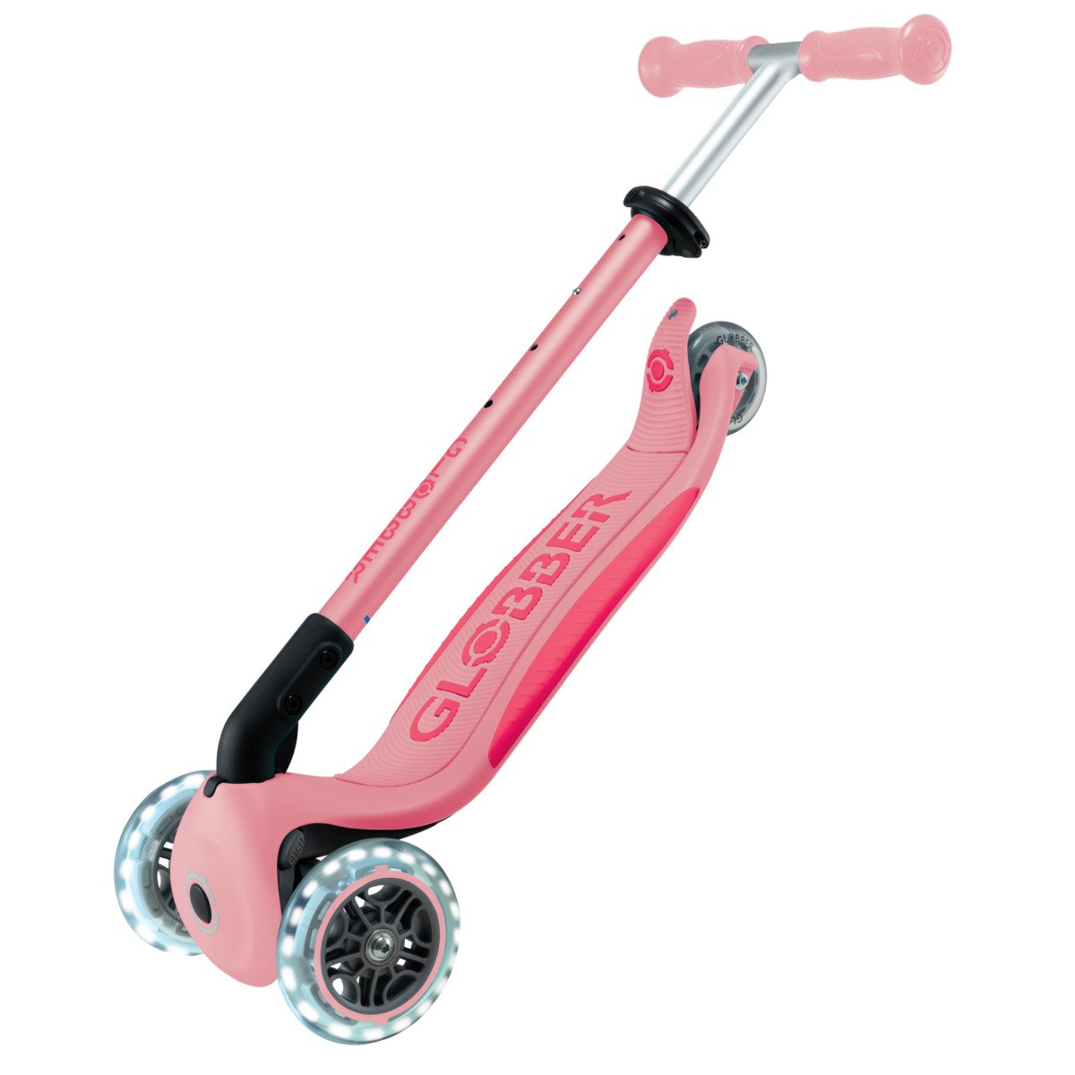 EAN 4895224409731 - Globber Primo Foldable Plus Lights Niños Patinete clásico Rosa imagen 9