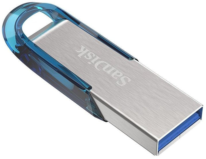 EAN 0619659163020 - SanDisk Ultra Flair unidad flash USB 32 GB USB tipo A 3.2 Gen 1 (3.1 Gen 1) Azul, Plata imagen 3