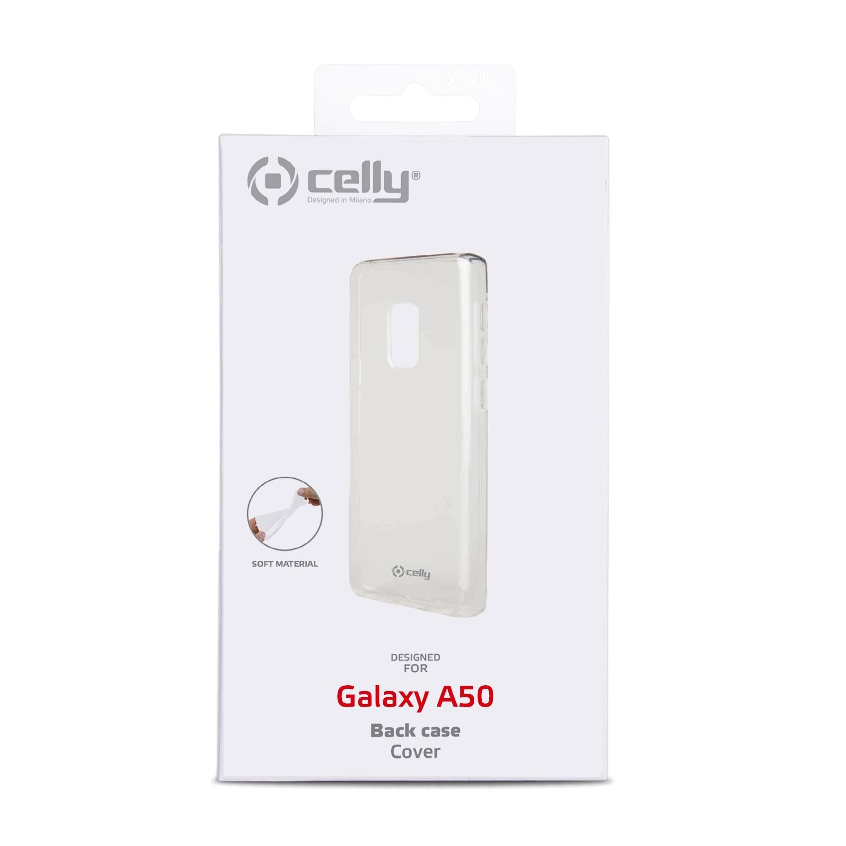 Celly Gelskin Funda Para Galaxy A50 16,3 Cm (6.4") Transparente