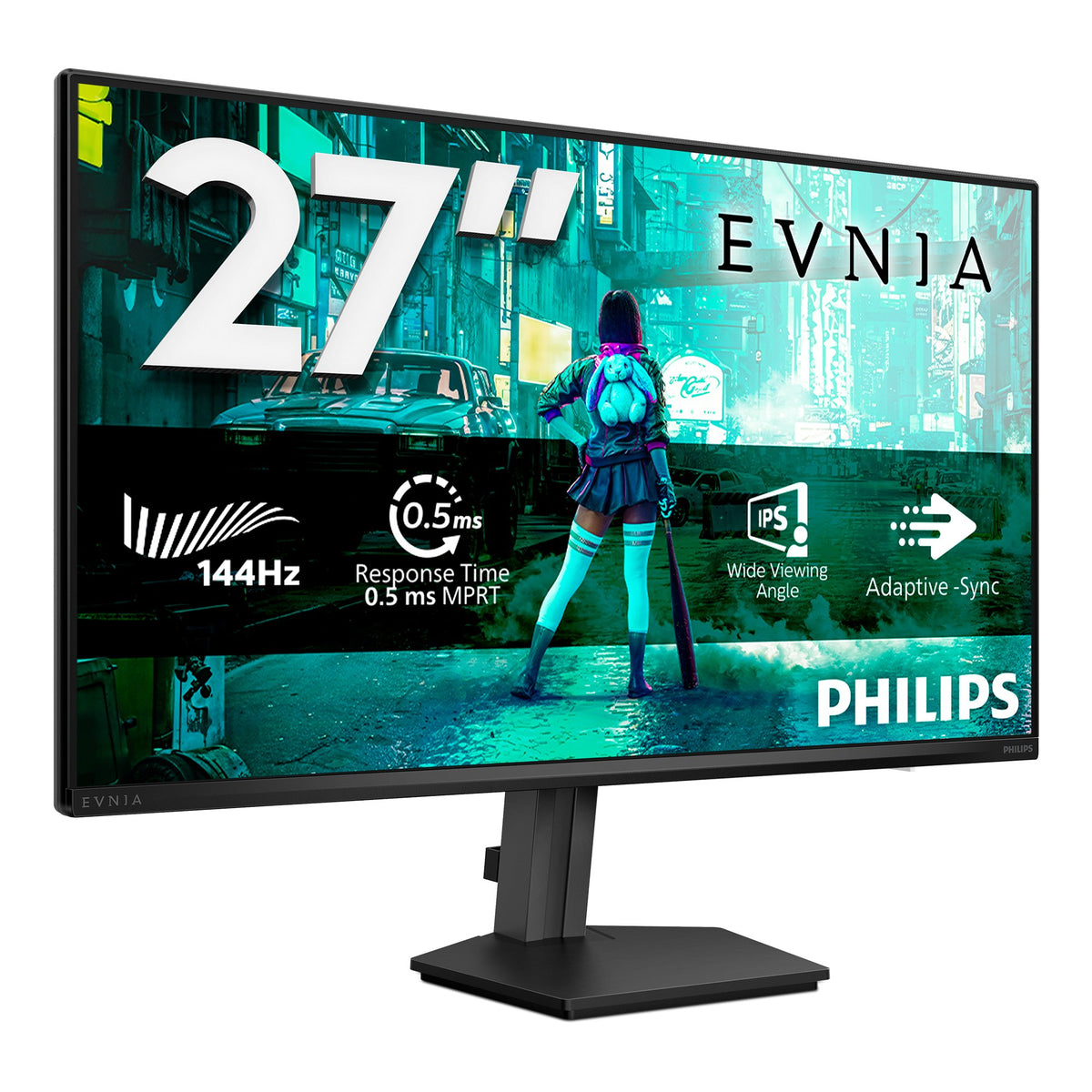 EAN 8721038004274 - Philips Evnia 3000 27M2N3200NF/00 pantalla para PC 68,6 cm (27") 1920 x 1080 Pixeles Full HD LCD Negro imagen 4