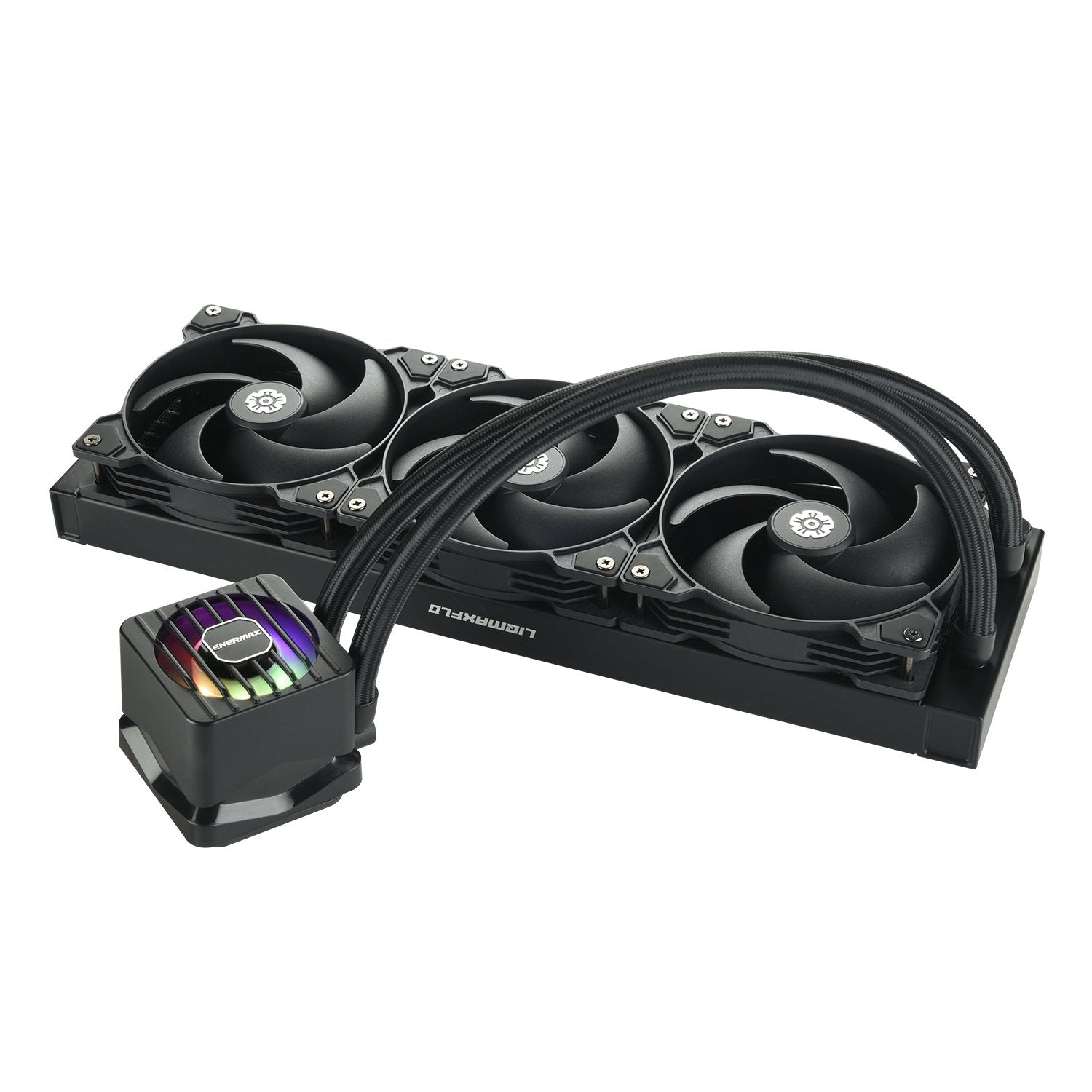 EAN 4713157727190 - Enermax LIQMAXFLO SR Procesador Kit de refrigeración líquida 12 cm Negro 1 pieza(s) imagen 4