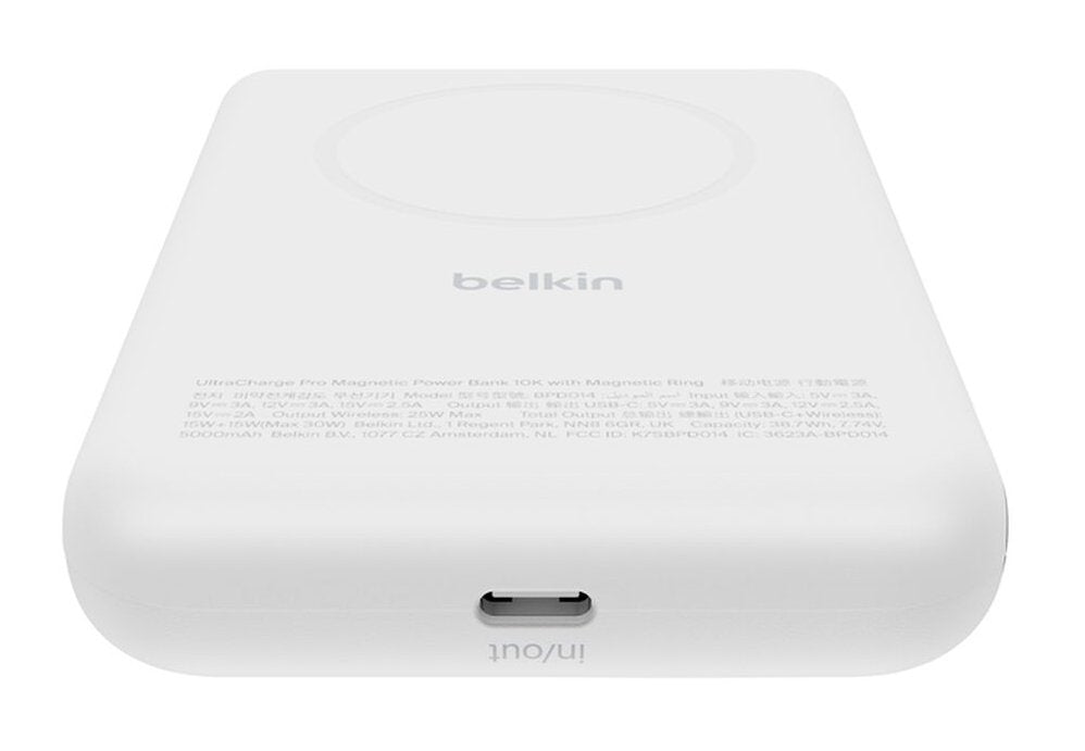 Belkin Ultracharge Magn. Powerbk 10000mah Qi2 25w Ws. Bpd014hqwh