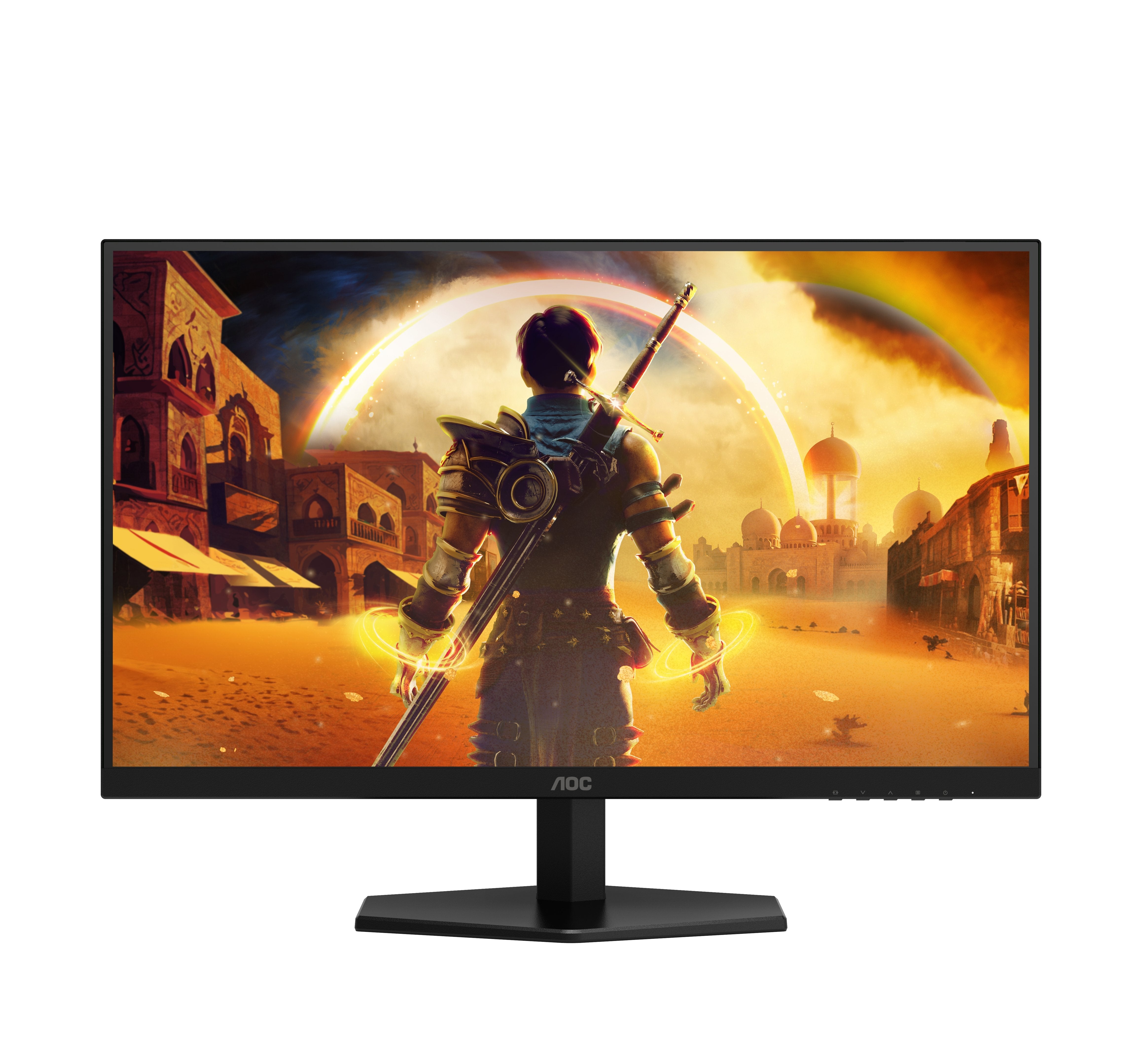Monitor Aoc Q27g42ze 27" 2560 X 1440 Pixeles Wide Quad Hd Lcd Negro