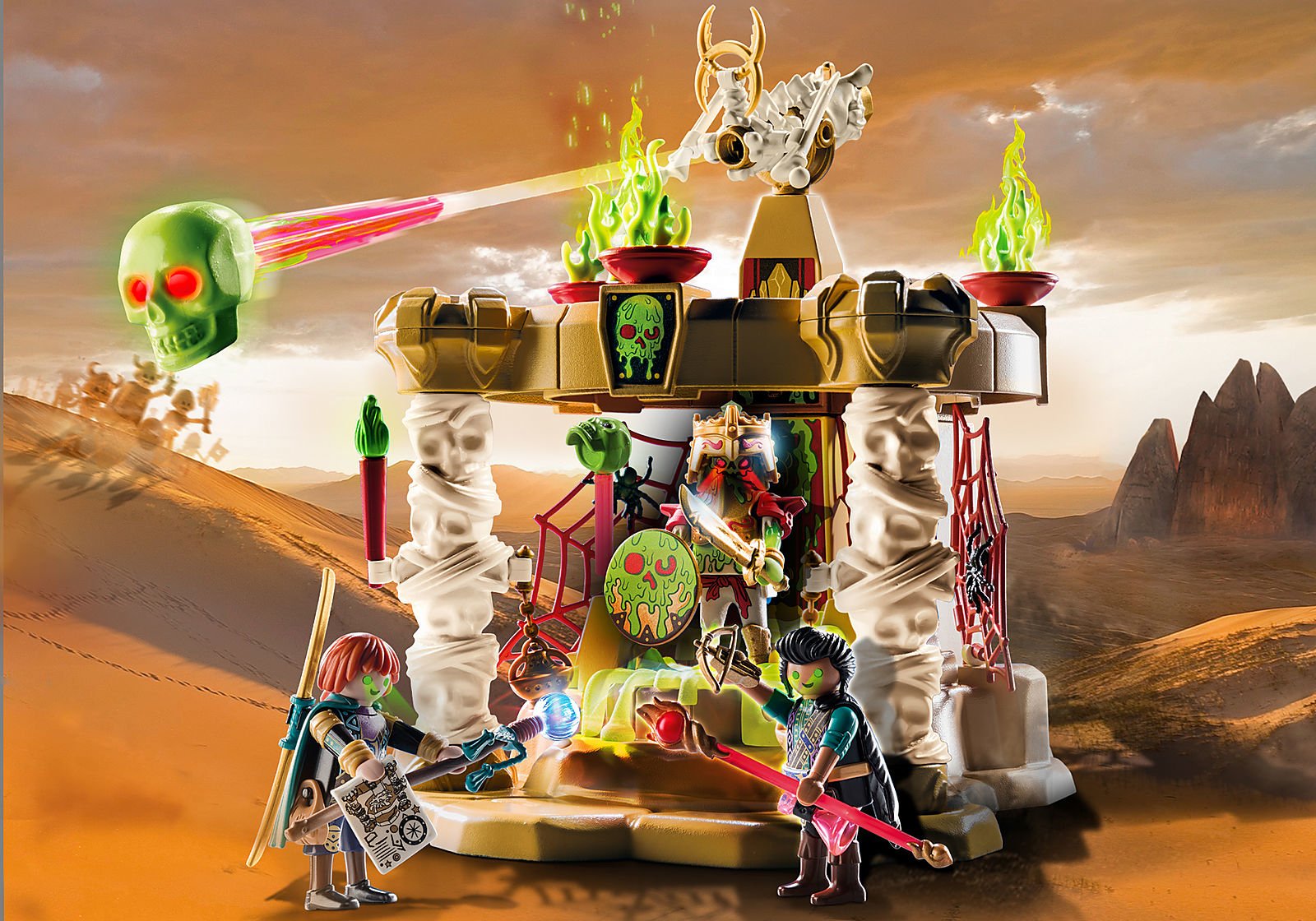 Playmobil 70751 Sal'Ahari Sands - Templo Del Ejercito De Esqueletos