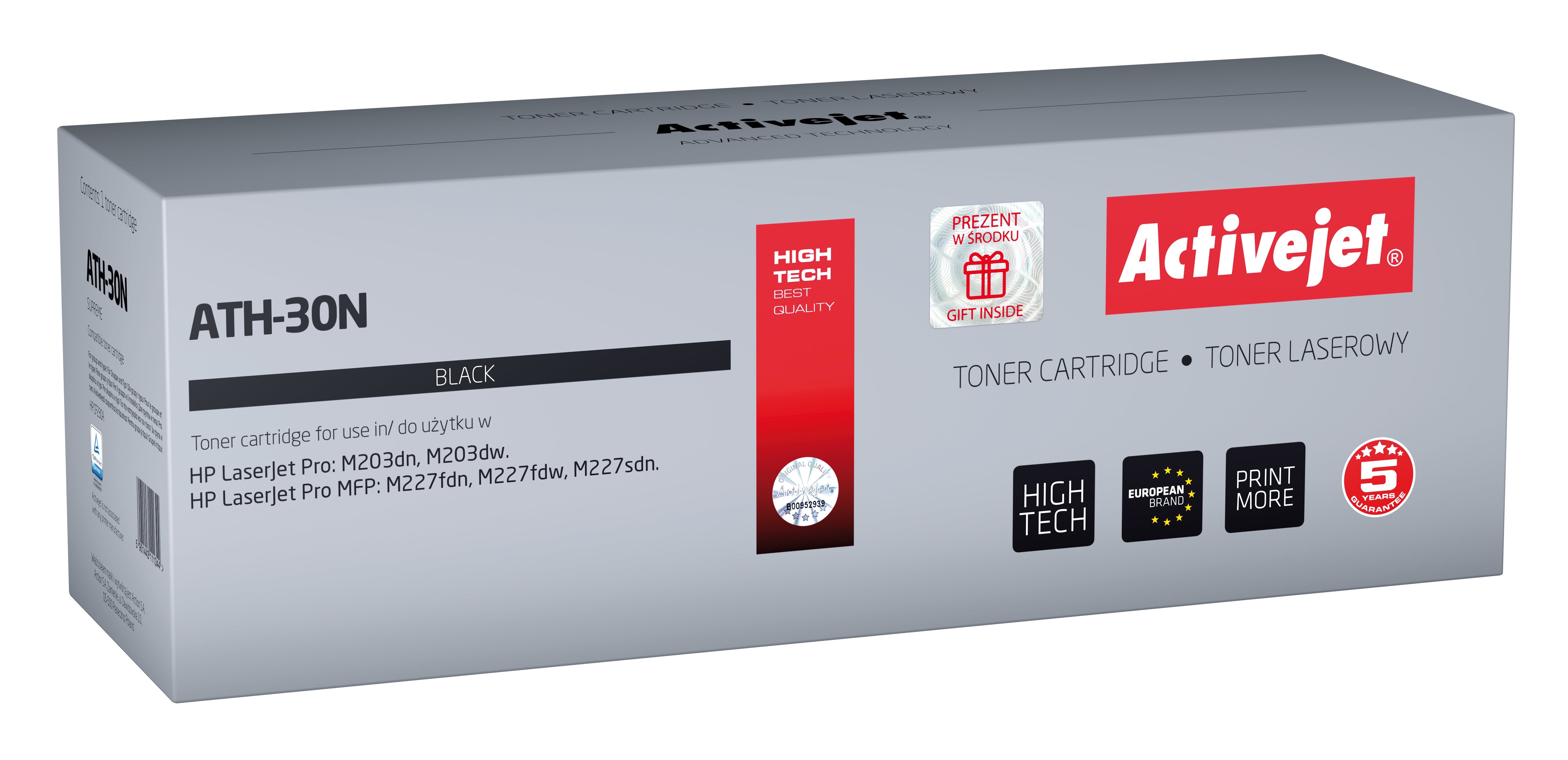 EAN 5901443111344 - Activejet ATH-30N cartucho de tóner 1 pieza(s) Compatible imagen 1