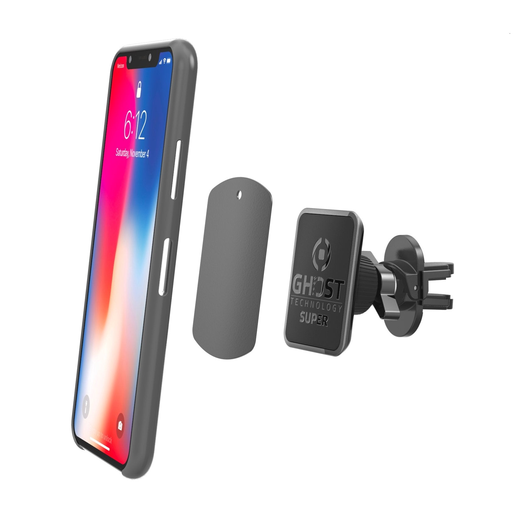 EAN 8021735755241 - Celly Ghost Super Plus Soporte pasivo Teléfono móvil/smartphone Negro imagen 1