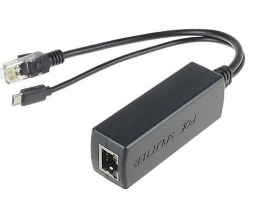 Microconnect Mc-Poesplitter Divisor De Red Negro Energía Sobre Ethernet (Poe)