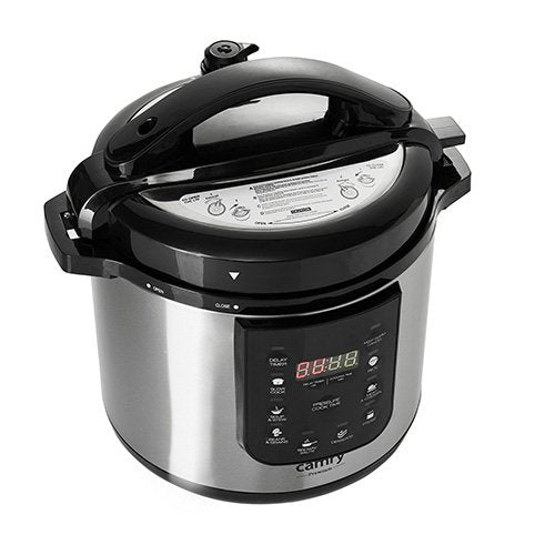Camry Cr 6409 Olla De Cocción Múltiple 6 L 1000 W Negro, Acero Inoxidable