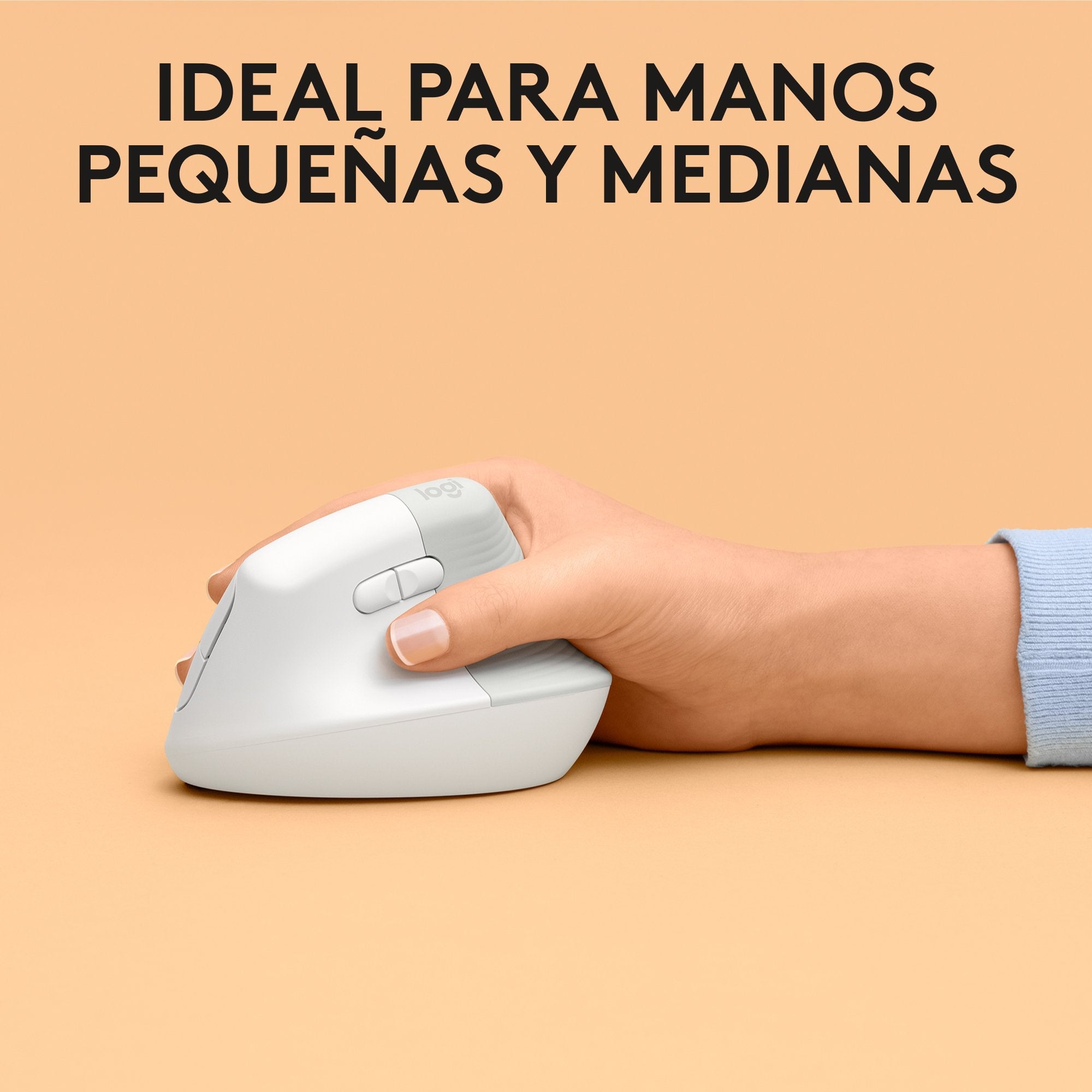 Logitech Lift For Mac Ratón Rf Wireless + Bluetooth Óptico 4000 Dpi