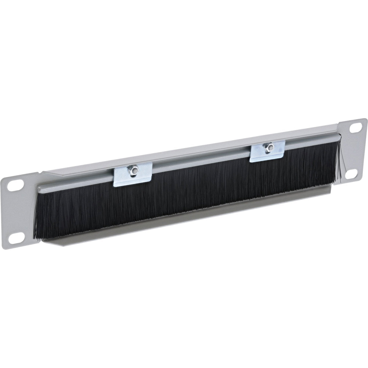 Placa Pasamuros Inline 10" Con Cepillo, 1u, Gris Ral 7035