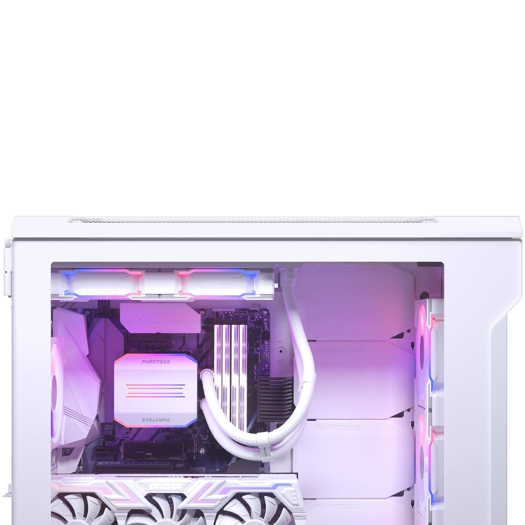 Phanteks Glacier One 240d30 Drgb Aio Wasserkühlung - Blanco