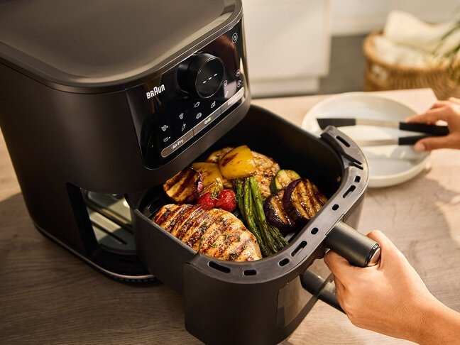 Braun Hf5073 Multifry 5 Air Fryer 3in1, Black