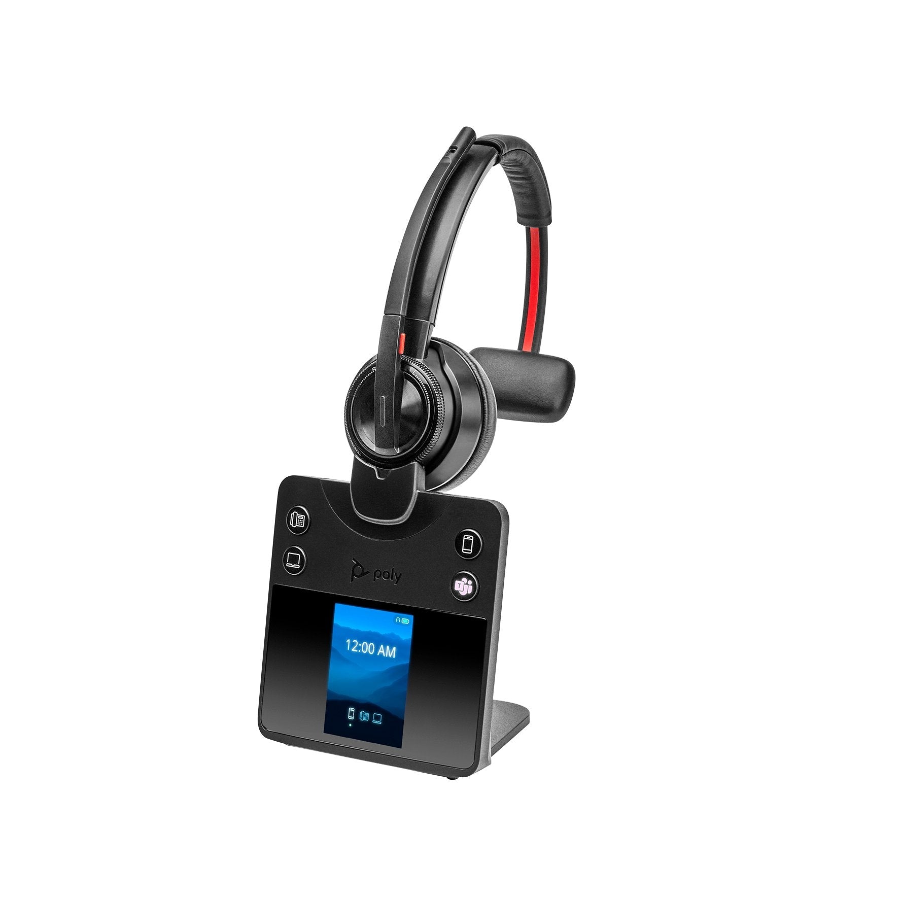 EAN 0197497838572 - HP Poly Savi 8410 Office Monaural Microsoft Teams Certified DECT 1880-1900 MHz Headset Inalámbrico Diadem imagen 3