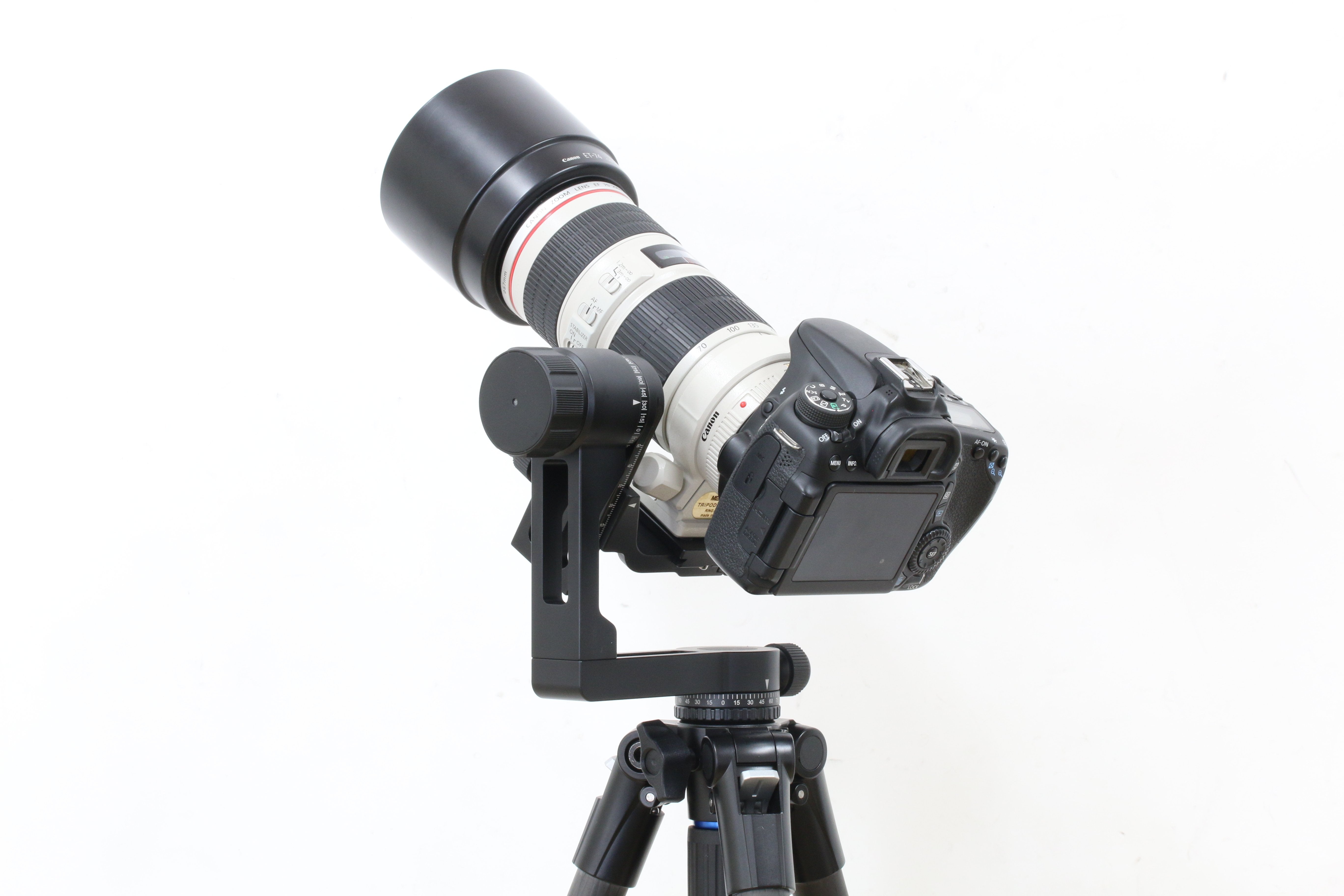 EAN 4906752246146 - Slik SGH-300 cabeza de tripode Negro Aluminio 1/4" Gimbal imagen 4