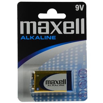 Maxell Pila Alcalina Lr09 9v Blister 1 Ud.
