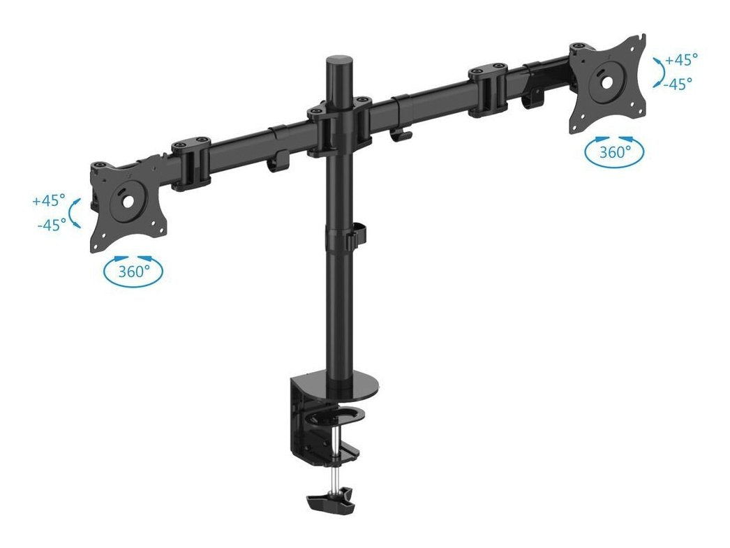 EAN 4251364706381 - PureMounts PM-OFFICE-02 soporte para monitor 68,6 cm (27") Escritorio Negro imagen 3