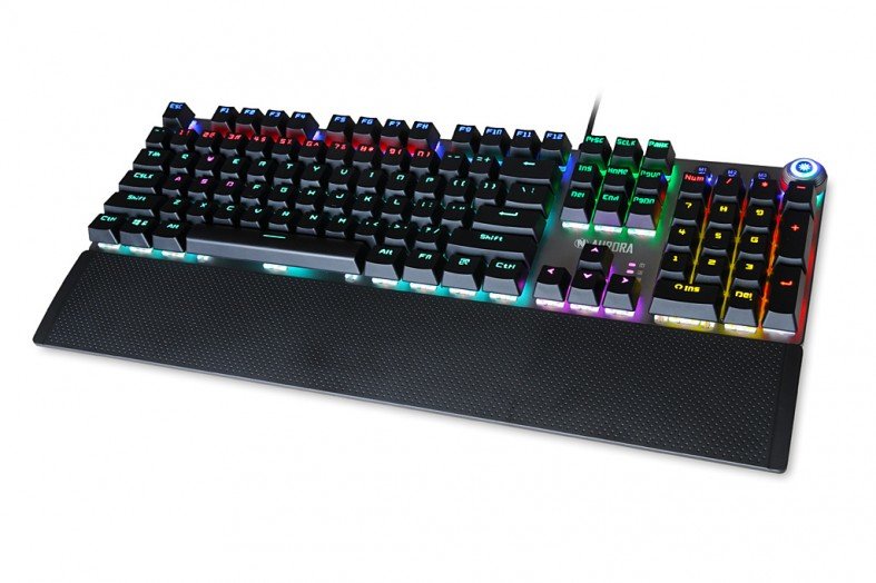 EAN 5901443055792 - iBox AURORA K-3 teclado Juego USB QWERTY Negro, Plata imagen 3