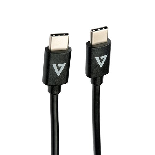 EAN 0662919111910 - V7 V7USB2C-2M cable USB USB 2.0 USB C Negro imagen 2