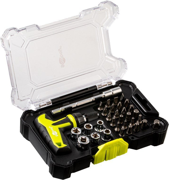 Juego De Destornilladores Con 30 Puntas
Juego De Herramientas Para Atornillar, Montar Y Hacer Bricolaje