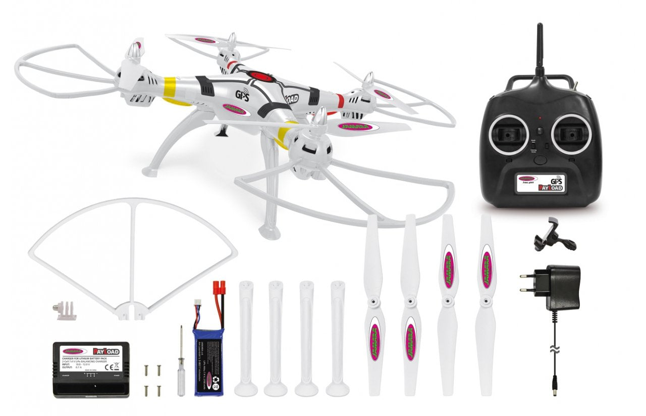 Jamara Drohne Payload Gps Blanco 14