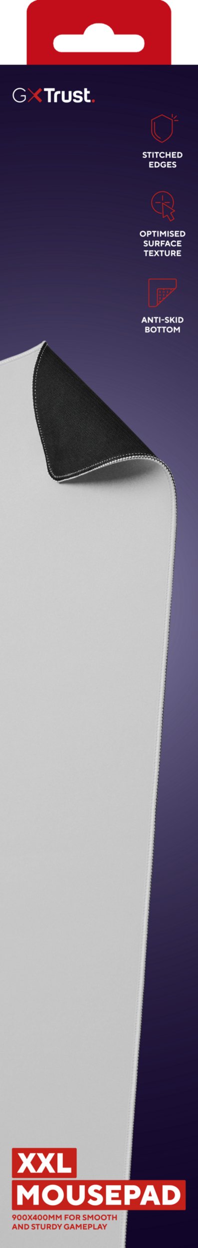 EAN 8713439256130 - Trust GXT 759W Alfombrilla de ratón para juegos Blanco imagen 4