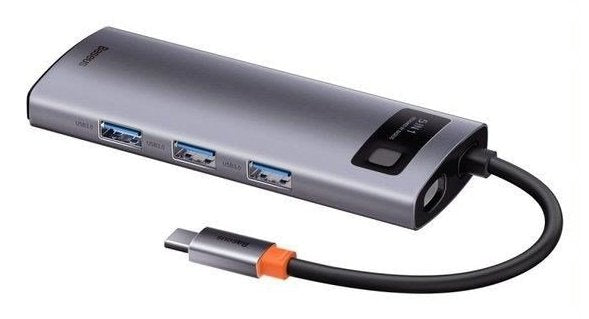 Baseus 5w1 Hub Usb-C Na 3x Usb 3.0 + Hdmi + Usb-C Pd