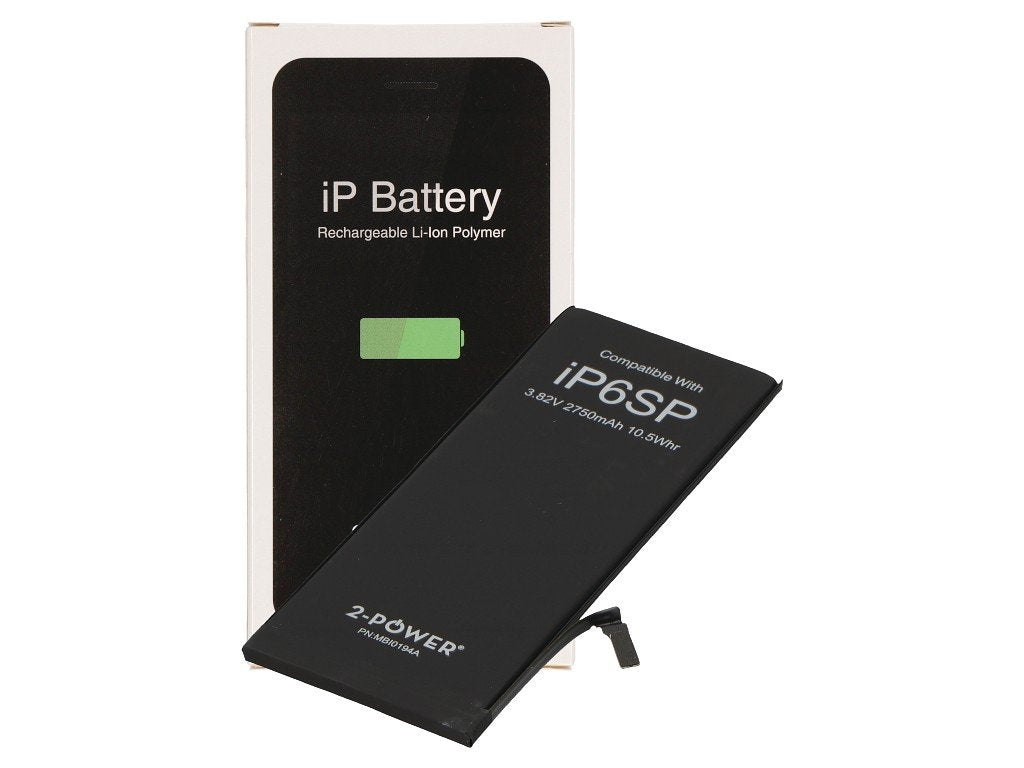 2-Power Smartphone Batería 3.82v 2750mah Para Apple Iphone 6s Plus Mbi0194aw