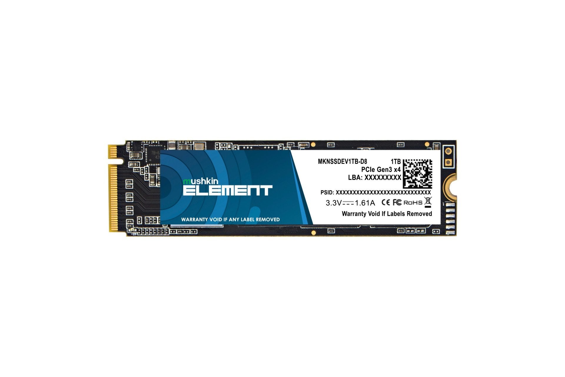EAN 846651034281 - Mushkin Element 1 TB M.2 PCI Express 3.0 NVMe 3D NAND imagen 1