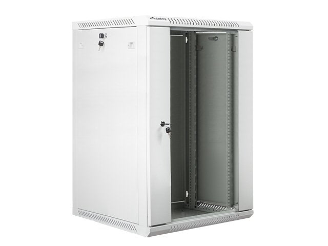 Armario Rack 19 Montaje Pared 18u / 600x600 Autoarmas (Paquete Plano) Gris Lanberg