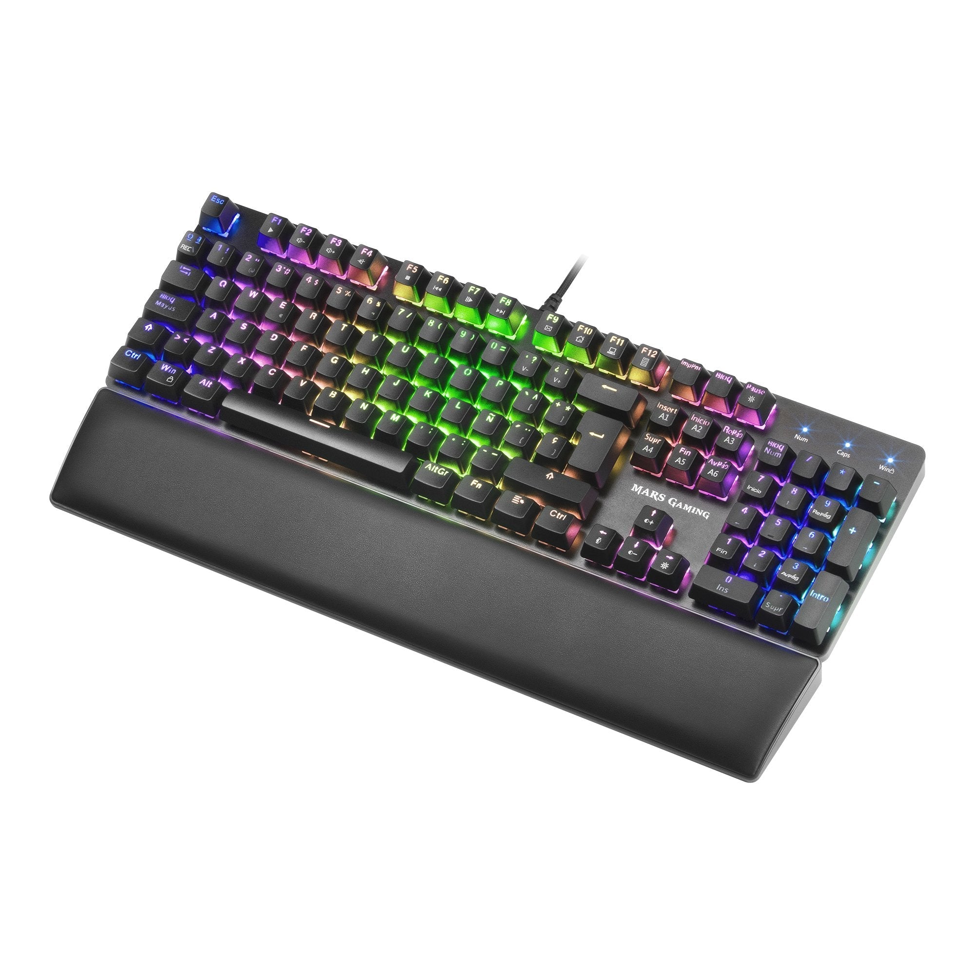 Tacens Mars Gaming Mk5 Teclado Mecánico Gaming Rgb Switch Azul (Pt)