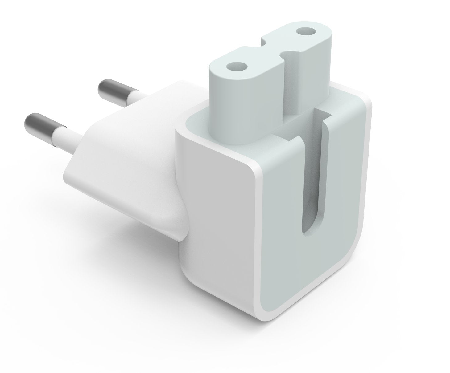 Adaptador Duckhead-Ue De Instalacin Profesional De Vision Apto Para Fuente De Alimentacin Apple Garanta Durante Toda La Vida Til Del Producto Se Adapta A La Toma C7, Tipo 8, De La Fuente De Alimentacin Apple Enchufe Schuko Cee 7/7 Para La U