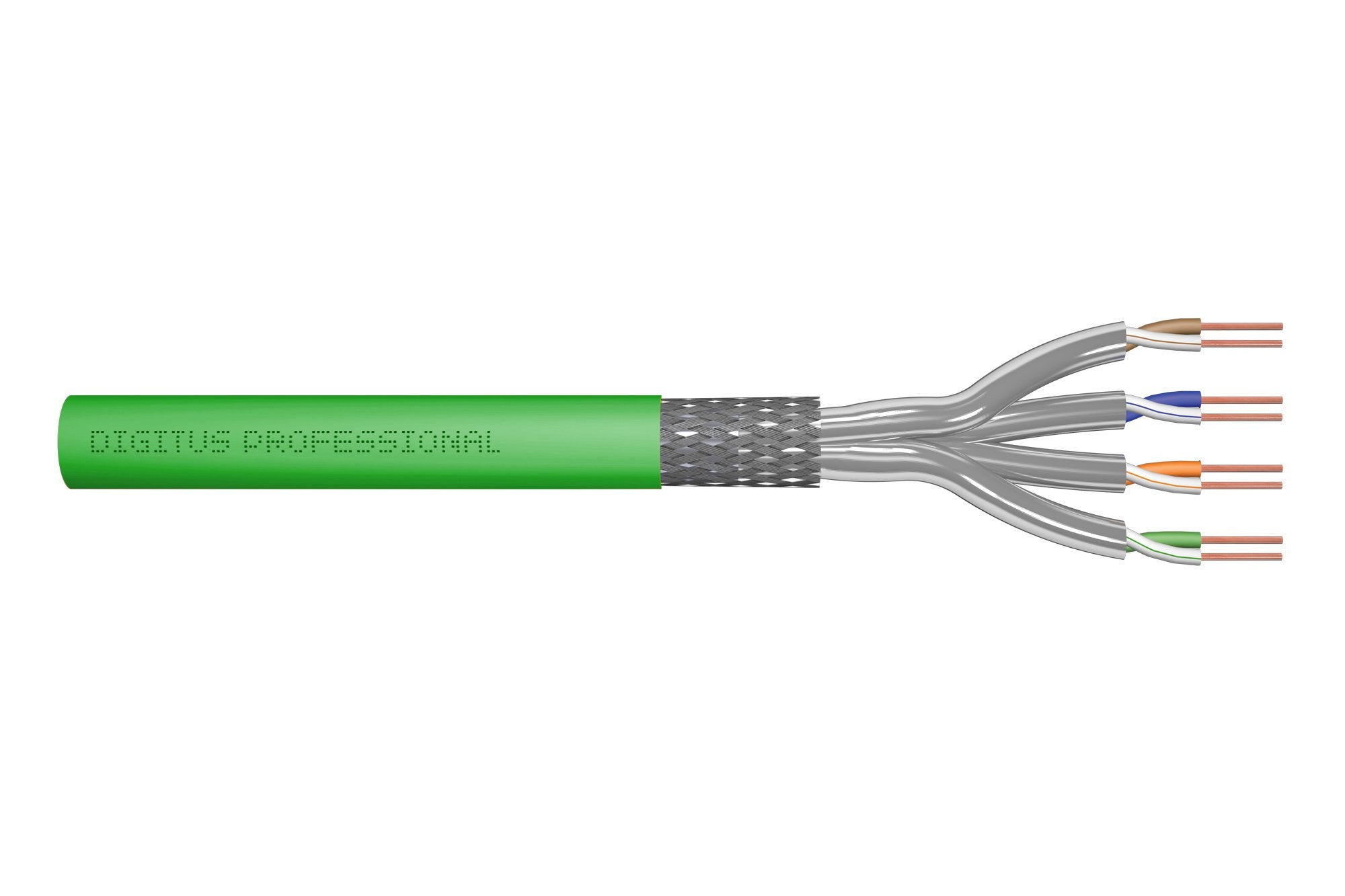 EAN 4016032476207 - Digitus DK-1843-VH-1 cable de red Verde Cat8.2 S/FTP (S-STP) imagen 1