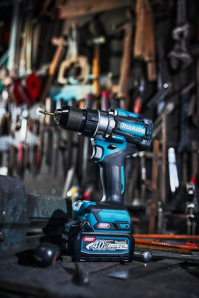 Taladro De Impacto Inalámbrico Makita  Hp001gd201 Xgt, 40 Voltios