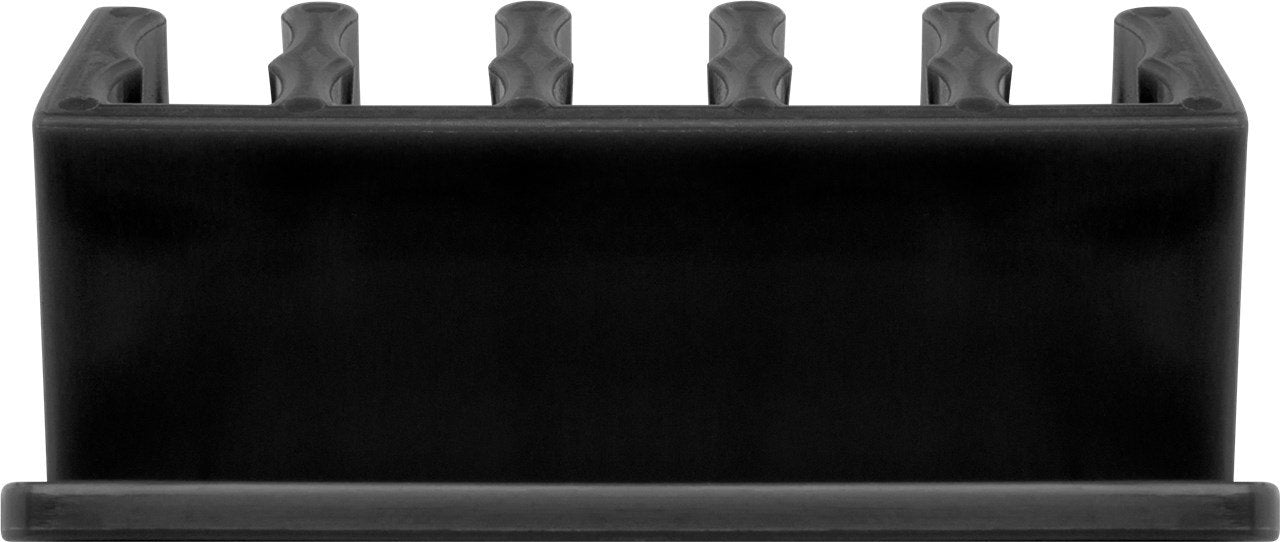 Goobay 70433 Organizador De Cables Escritorio 5-Slots Negro 2 Pieza(S)