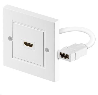 Microconnect Hdmwall1 Toma De Corriente Hdmi Blanco