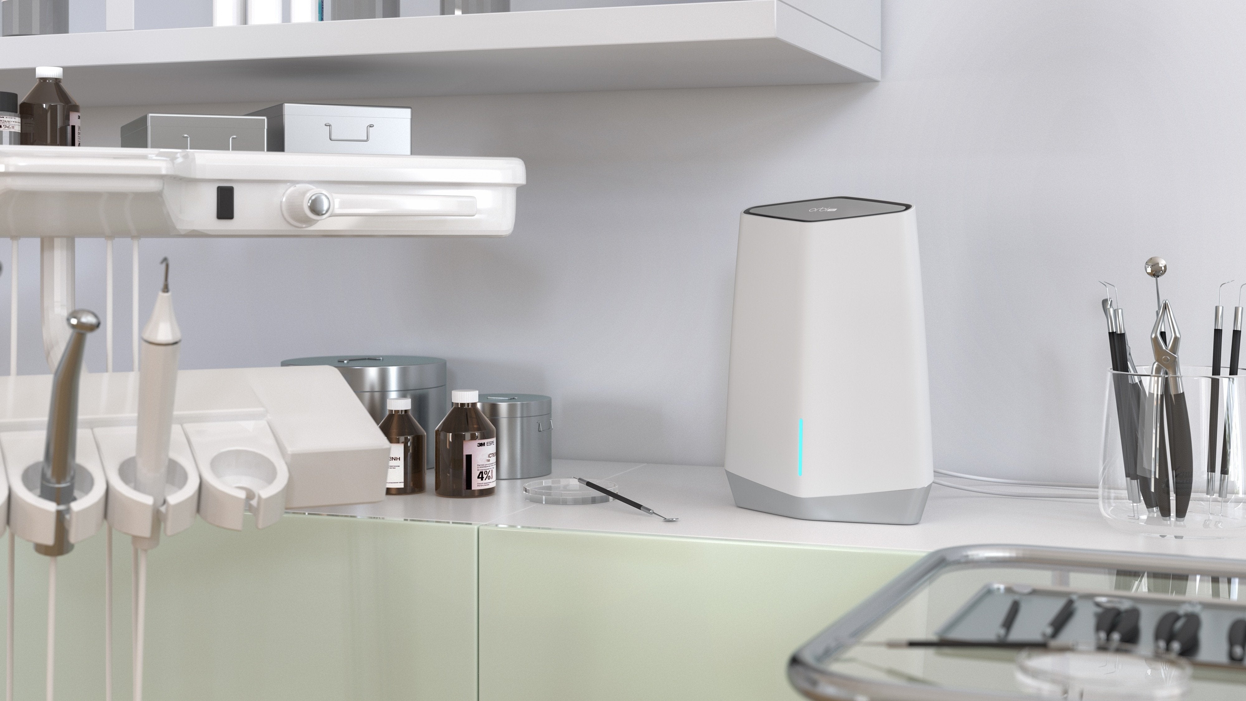 EAN 606449150599 - NETGEAR Orbi Pro WiFi 6 Tri-band Mesh System (SXK80) Tribanda (2,4 GHz/5 GHz/5 GHz) Wi-Fi 6 (802.11ax) Gri imagen 8