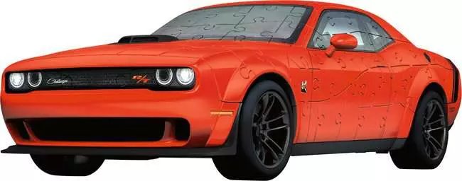 Ravensburger Puzzle 3d Dodge Challenger R/T Scat Pack Widebody 145 Piezas 11284