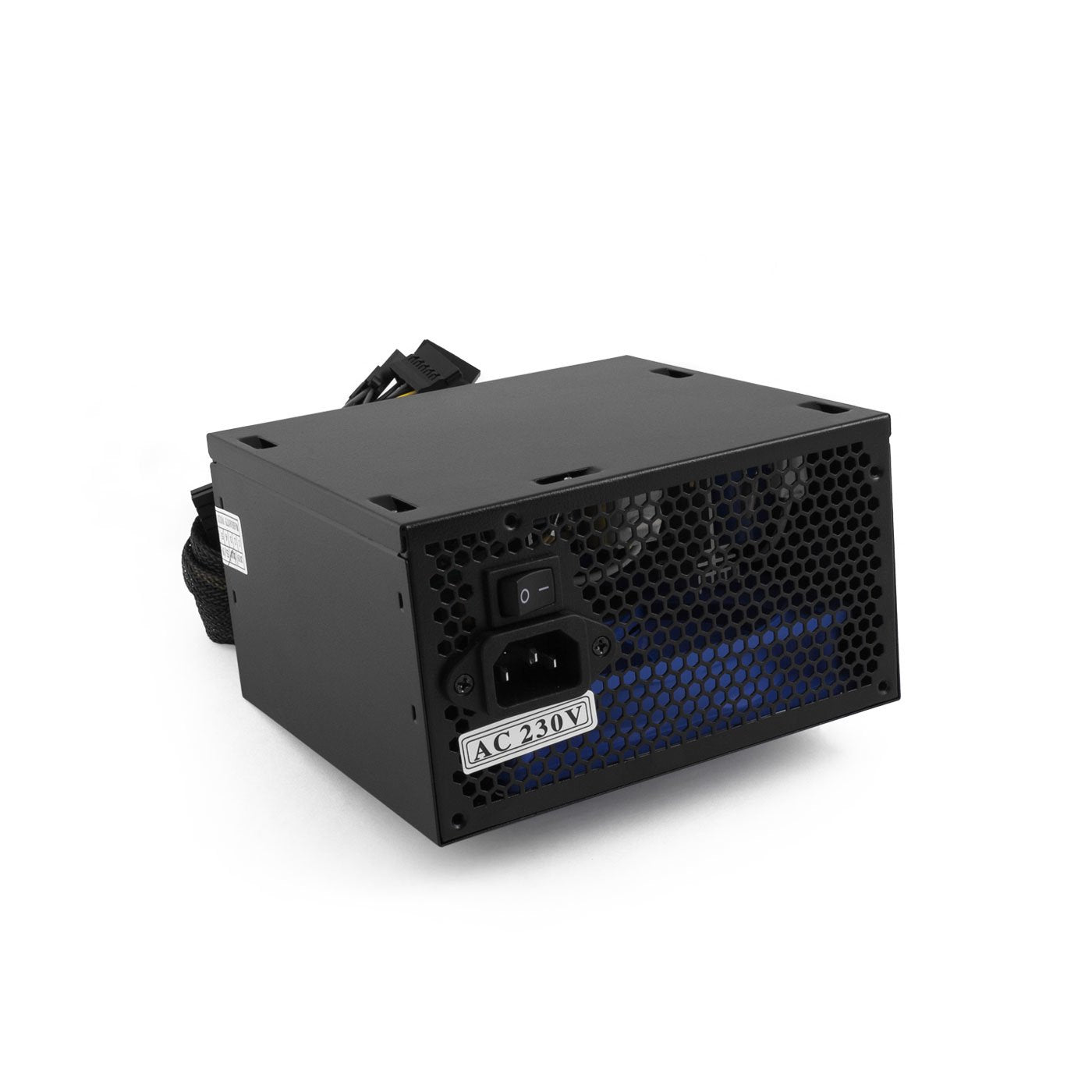 EAN 8436556141959 - CoolBox Powerline Black 600 unidad de fuente de alimentación 600 W 20+4 pin ATX ATX Negro imagen 3