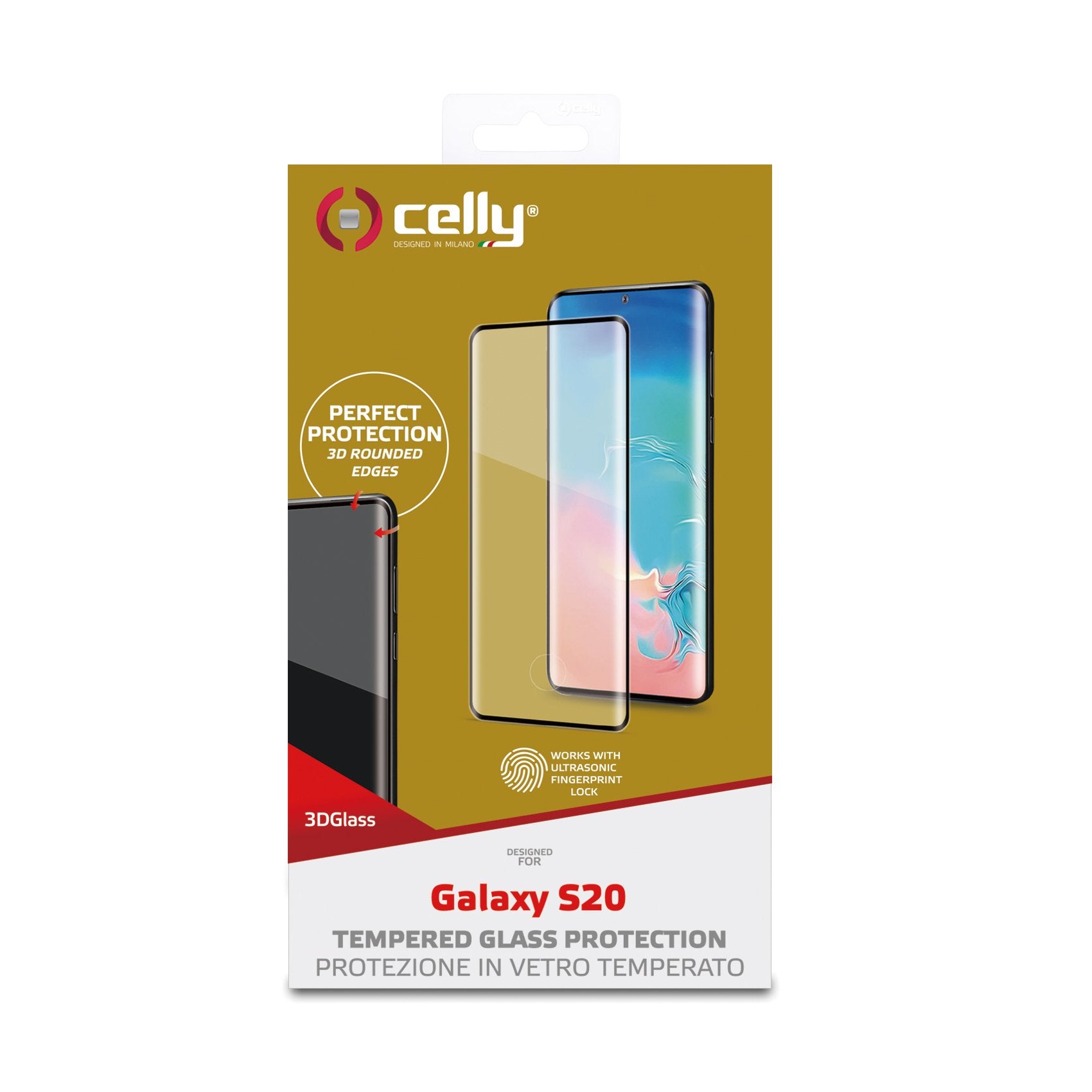 EAN 8021735757498 - Celly 3DGLASS992BK protector de pantalla o trasero para teléfono móvil Samsung 1 pieza(s) imagen 3