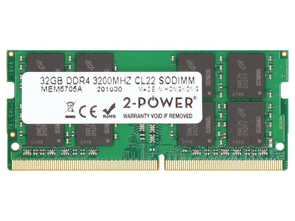 EAN 5055190197004 - 2-Power MEM5705A módulo de memoria 32 GB 1 x 32 GB DDR4 imagen 1