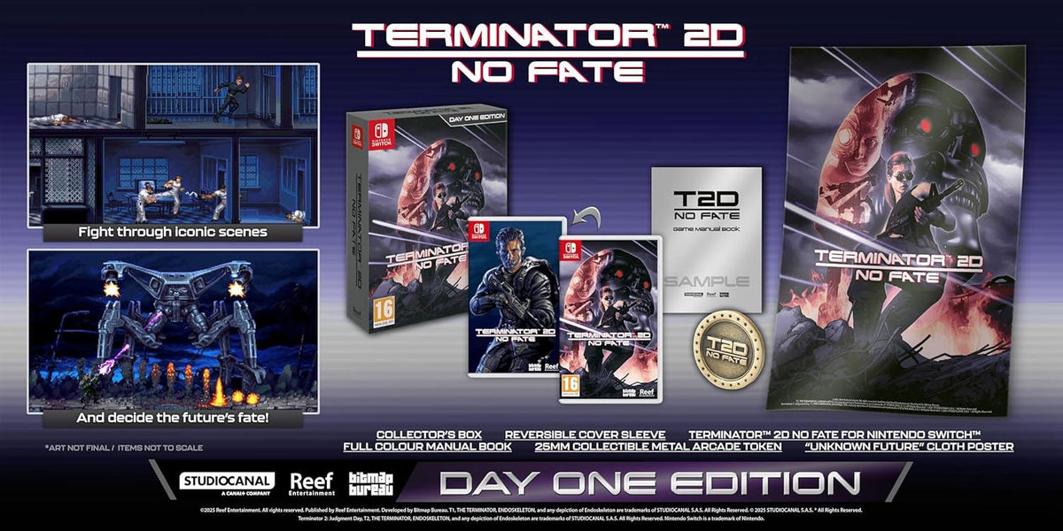 Juego Terminator 2d: No Fate D1 Edt. Switch